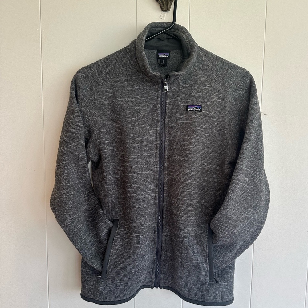 Boy’s Patagonia better sweater fleece jacket XL size 14